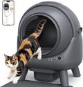 Litière chat autonettoyante 65 L anti fuites anti odeur contrôle appli
