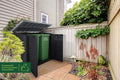 Abri horizontal résine 1200 L rangement poubelles