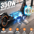 Trottinette électrique adulte 350 W 25 km h autonomie 35 km pneus increvables