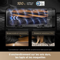 Robot aspirateur L40s Pro Ultra 19000Pa brosse double franchit 4 cm serpillière eau chaude 75°C