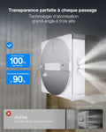 Robot nettoyeur vitres station lavage automatique pulvérisation 3 jets