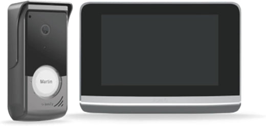 Visiophone connecté V500 écran 7 pouces caméra grand angle vision nocturne