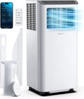 Climatiseur mobile 9000 BTU 4 en 1 WiFi minuterie 24 h télécommande kit fenêtre 22 m² classe A