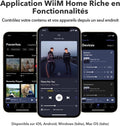 Récepteur audio WiFi AirPlay 2 Cast multiroom haute résolution