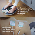 Appareil soulagement jambes douleurs pieds chevilles gonflées sans médicament