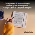 Liseuse couleur Libra Colour écran E Ink Kaleido 3 7 pouces mode sombre étanche audio 32 Go blanc