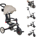Tricycle pliable évolutif 4 en 1 pour enfants 10 mois à 5 ans
