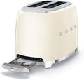 Grille pain 2 tranches fentes 36 mm 6 niveaux 950 W crème