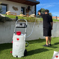 Pulvérisateur électrique Pro Sprayer Evo 35L batterie 18V portée 10m autonomie 3h entretien extérieur toiture