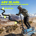 Trottinette électrique adulte tout terrain 800 2000 W batterie 48 V autonomie 50 90 km