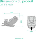 Siège auto pivotant 360 i Size 40 150 cm inclinaison réglable