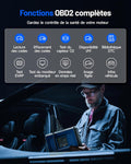 Valise diagnostic auto OBD2 4 systèmes 9 réinitialisations complètes